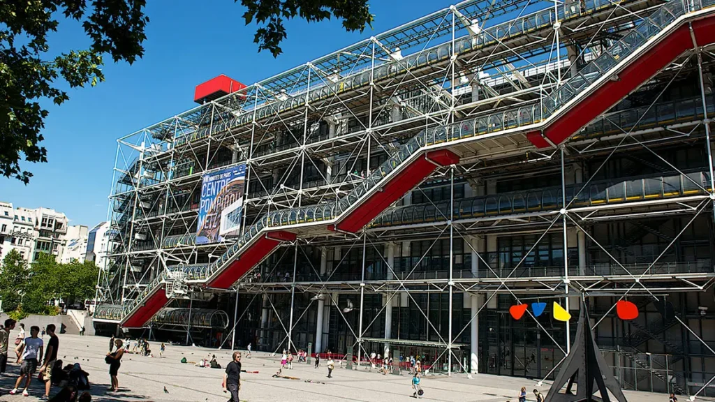 Sécurisation Chantier BTP Rénovation Centre Pompidou PARIS